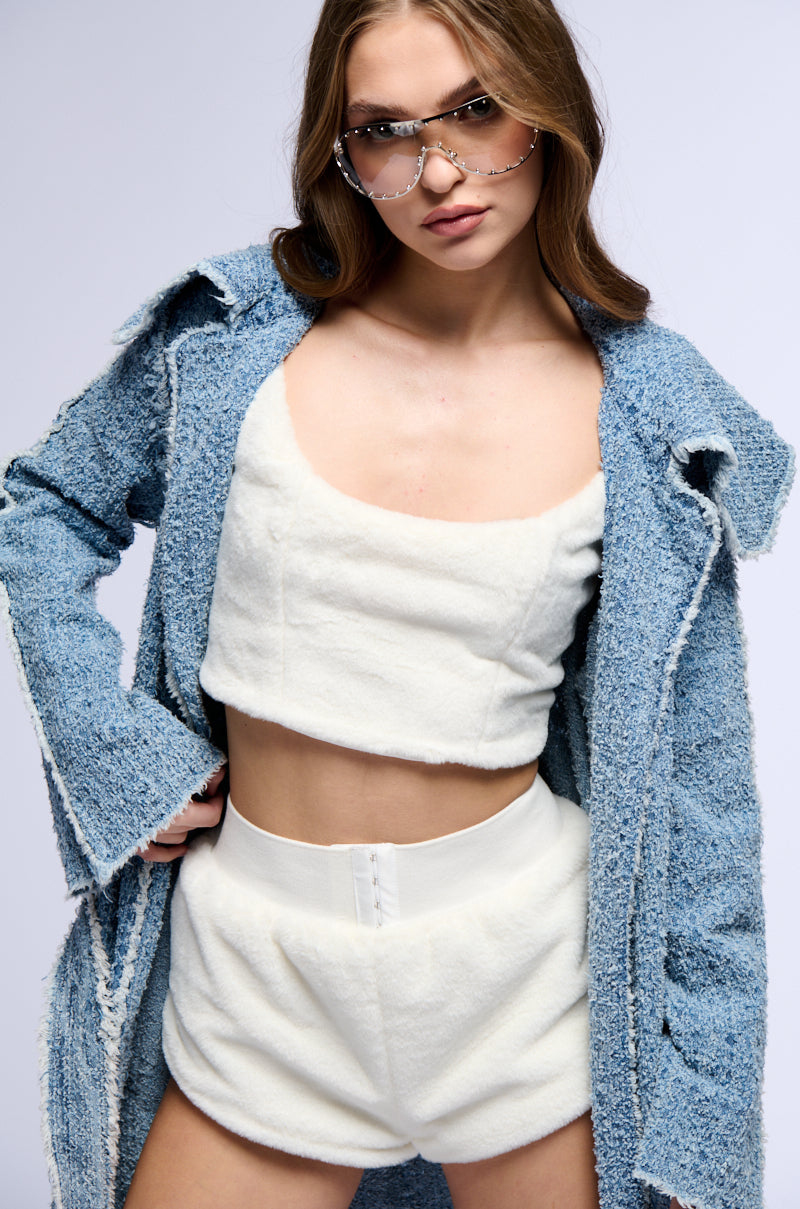 GOT MY FUR ON TANK TOP