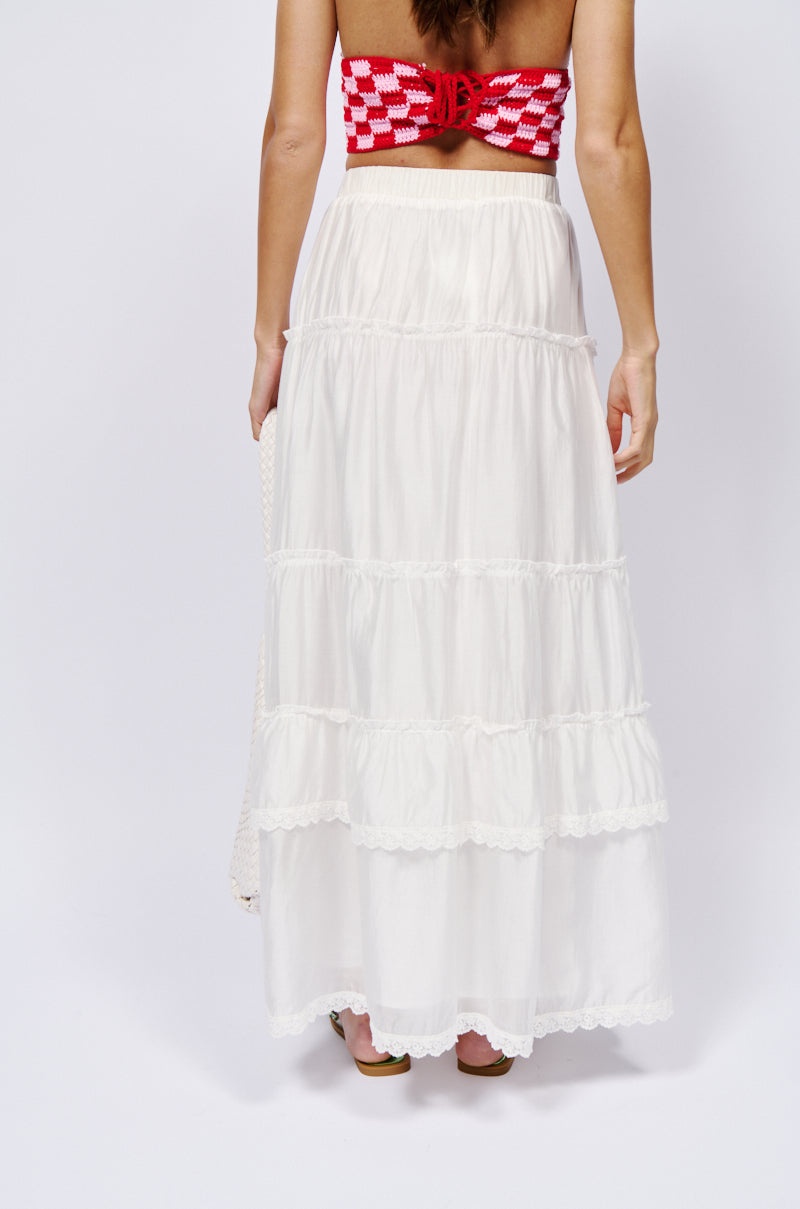 HAVEN FLOWY MAXI SKIRT