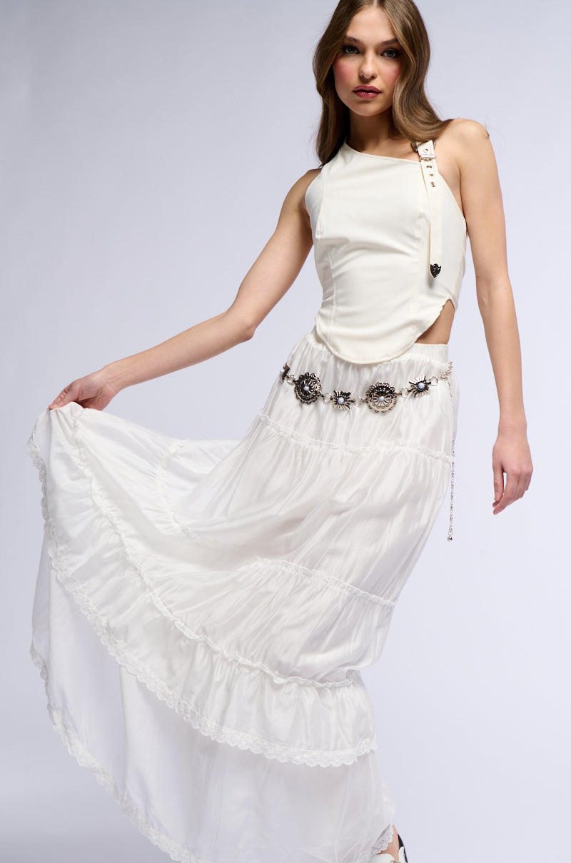 HAVEN FLOWY MAXI SKIRT