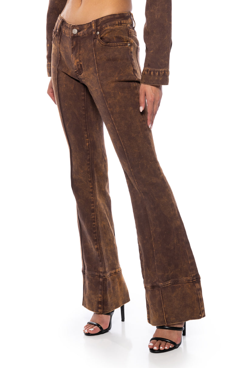 HOTEL CALIFORNIA FLARE JEANS