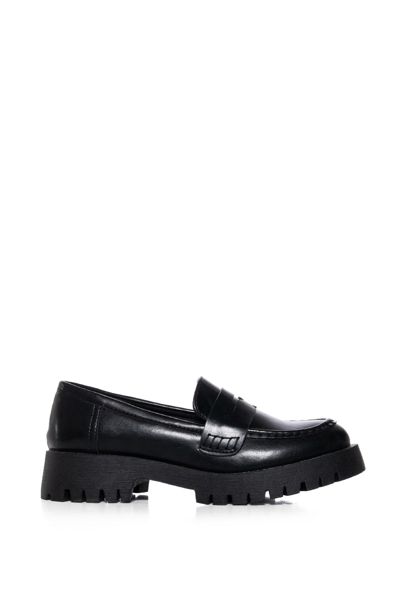 HUTCH BASIC LOAFER IN BLACK