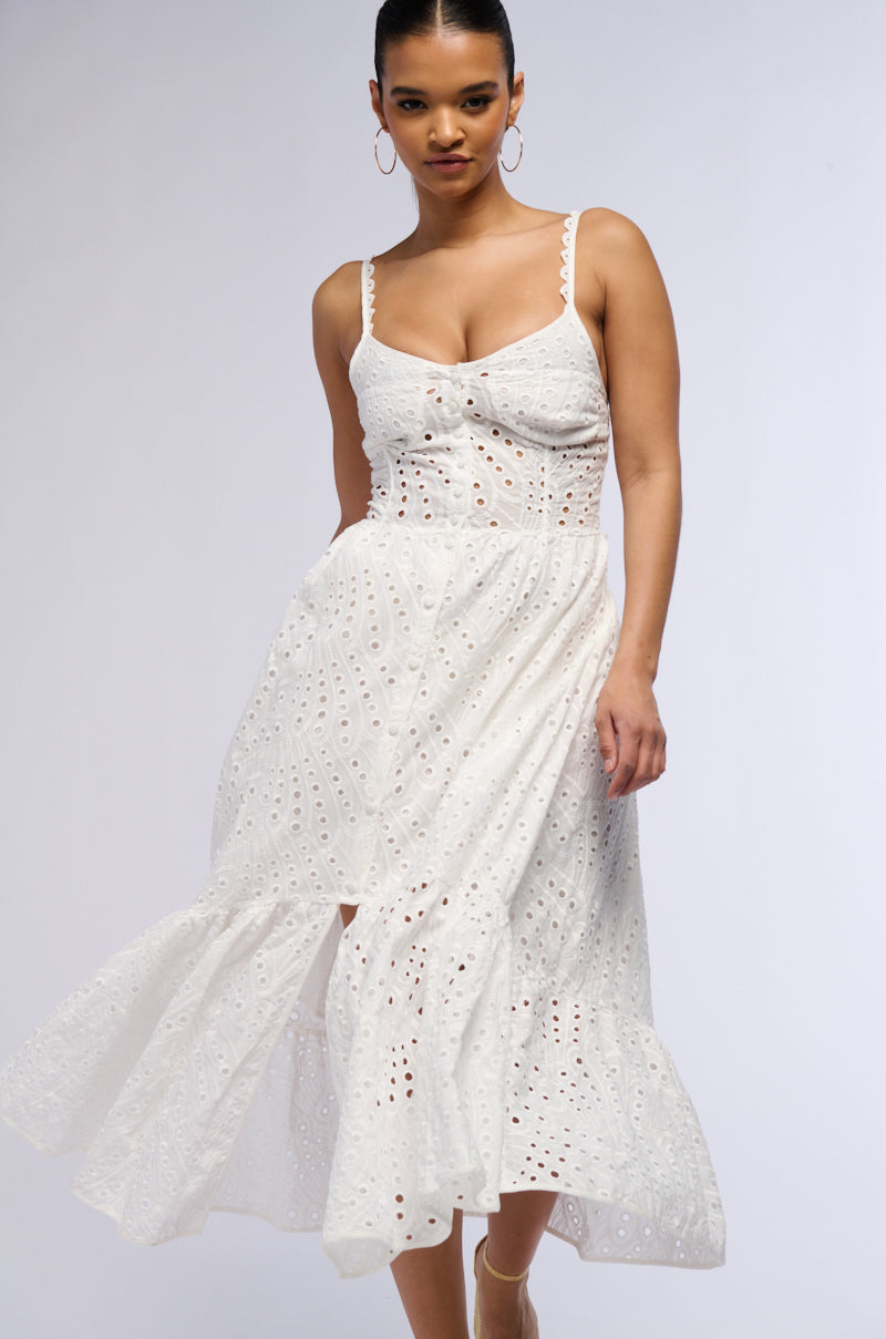 IN THE MEADOW MIDI DRESS