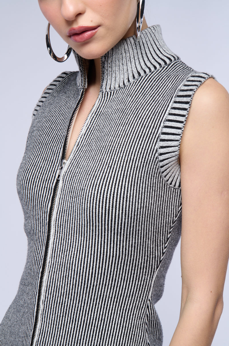 JADED KNIT MINI DRESS