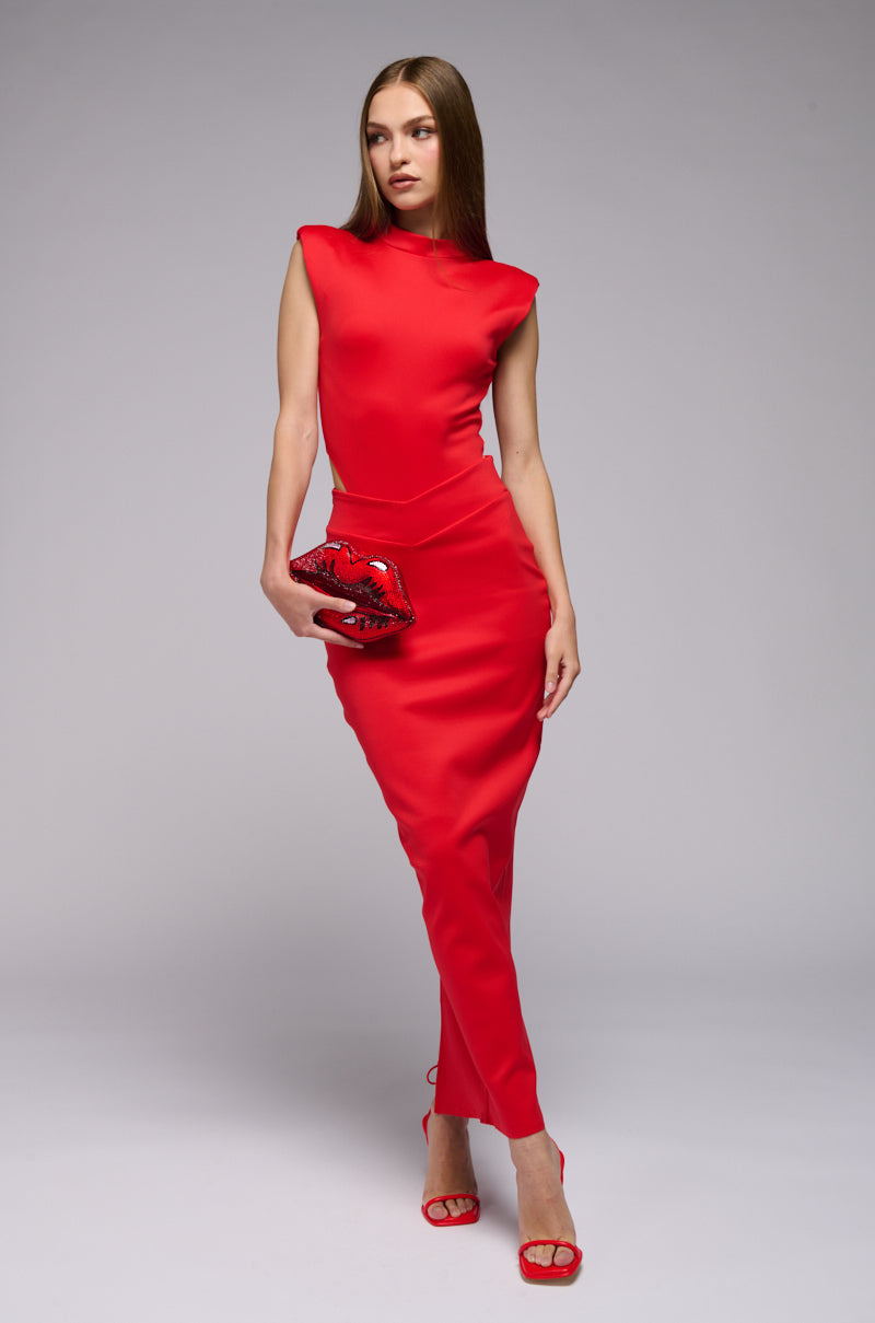 LALA CAP SLEEVE DRESSY BODYSUIT