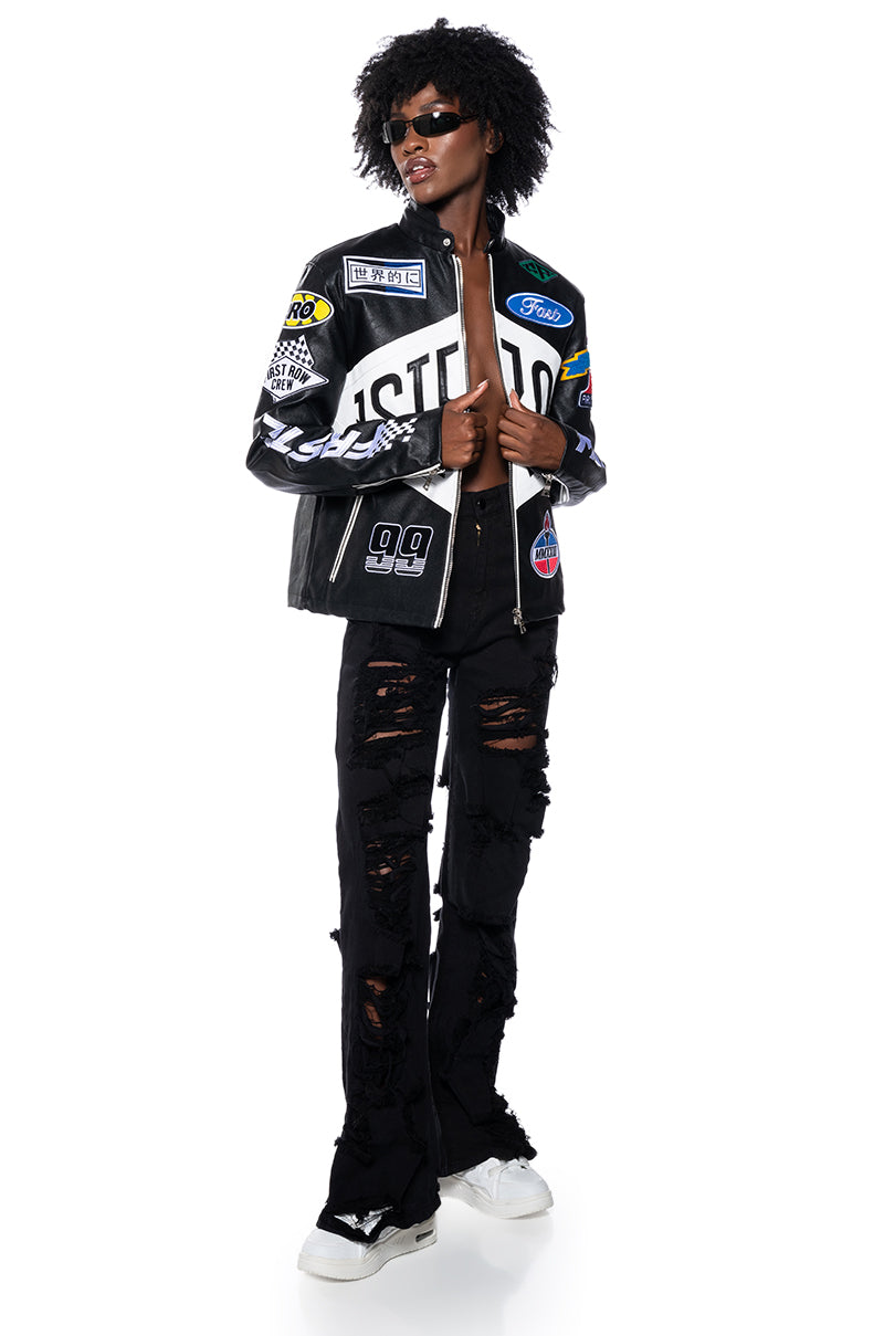 LANA HIGH RISE SUPER DISTRESSED JEANS