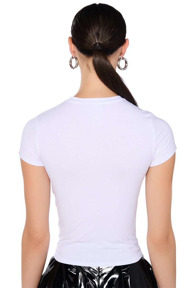 LATEX BODY SHORT SLEEVE TSHIRT