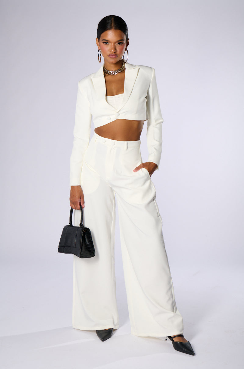 LOTTIE WIDE LEG TROUSER