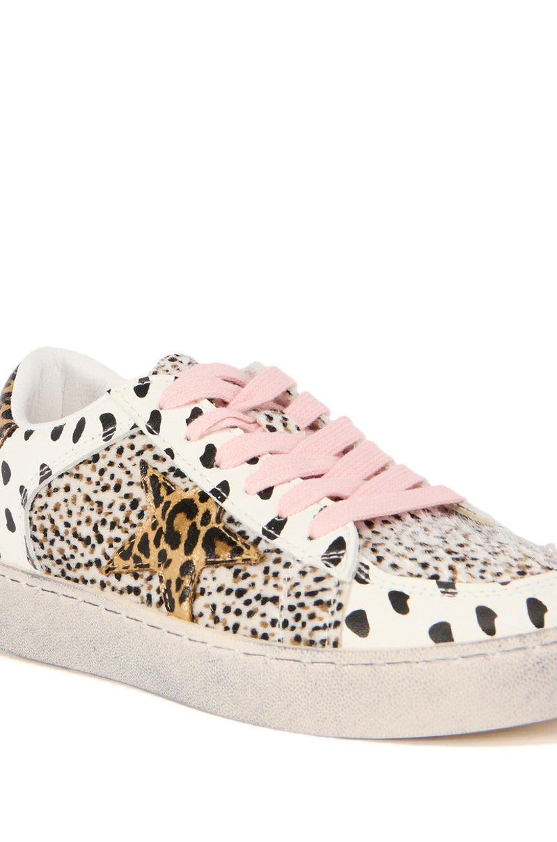 MONDAY ANIMAL PRINT SNEAKER