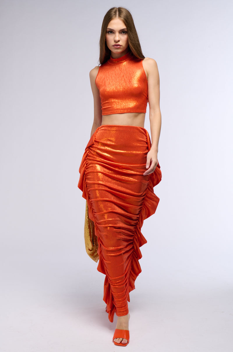 NEED A BREAK MAXI SKIRT