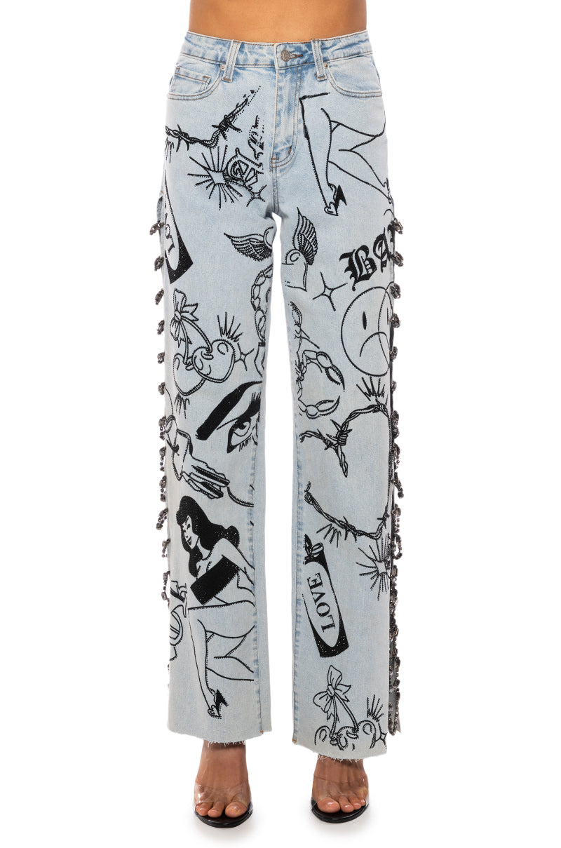 NEW INK RELAXED DENIM JEANS