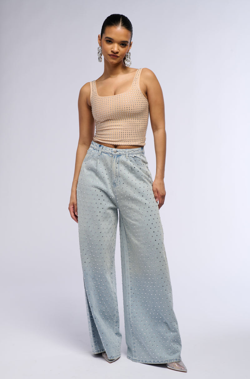 NIGHT LIFE SEQUIN TANK