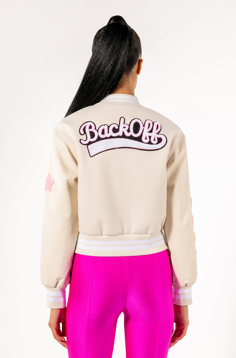 OKAY TONAL VARSITY BOMBER