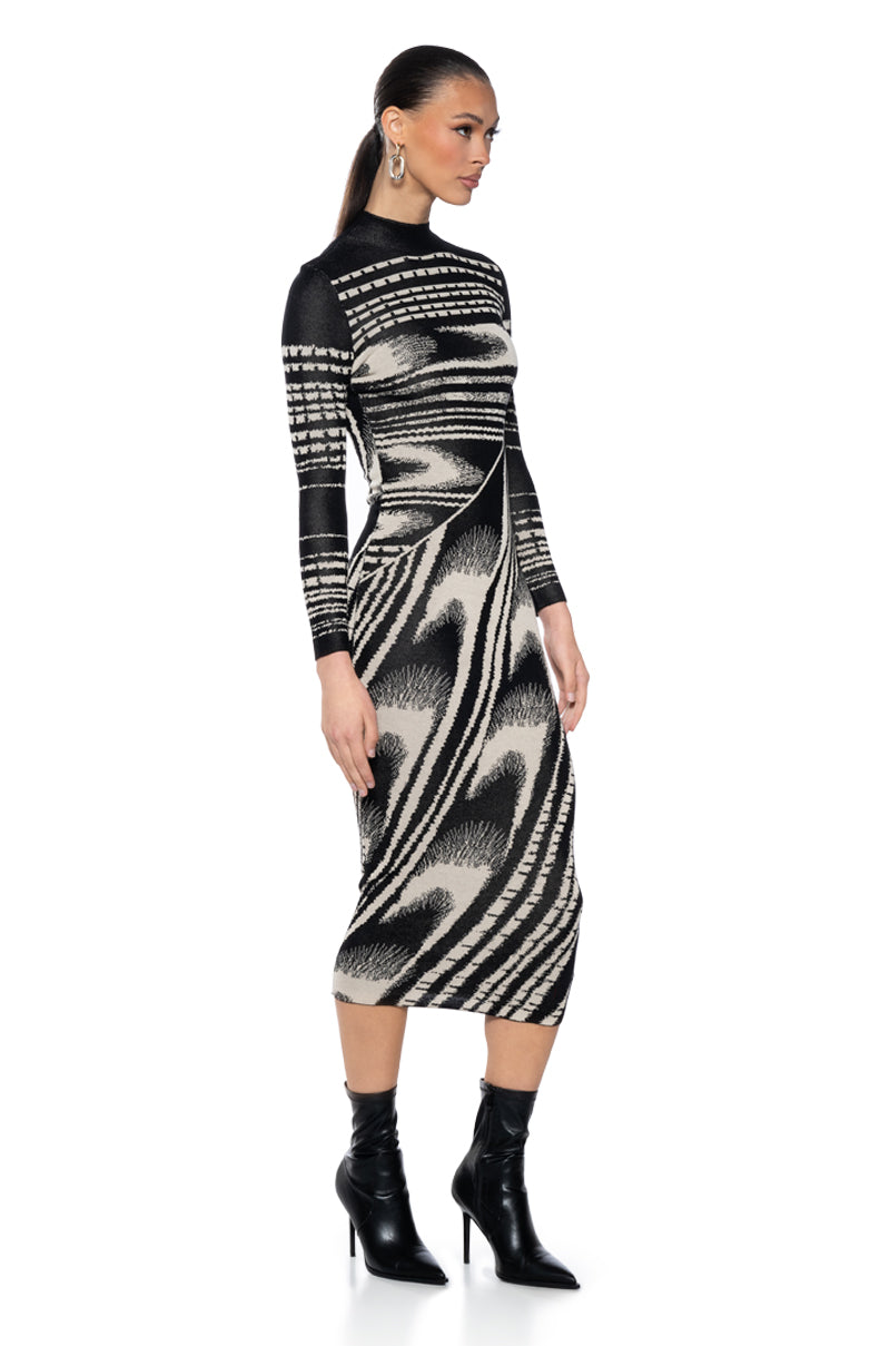 ON TOP OF THE WORLD KNIT MAXI DRESS