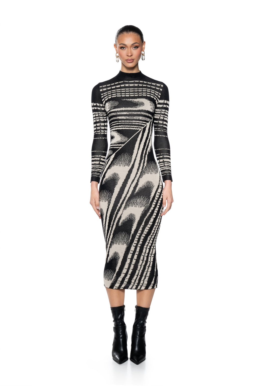 ON TOP OF THE WORLD KNIT MAXI DRESS