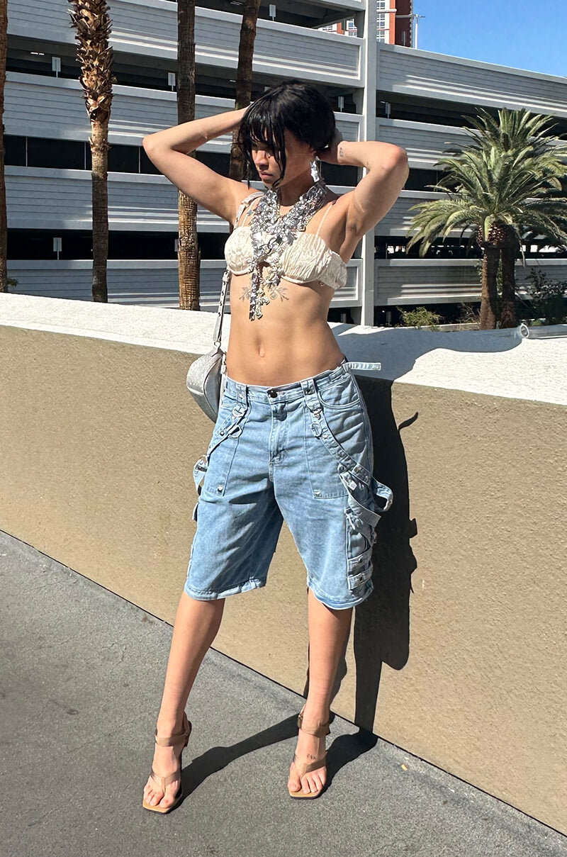 CUSTOM MADE TAUPE BRAIDED STILETTO