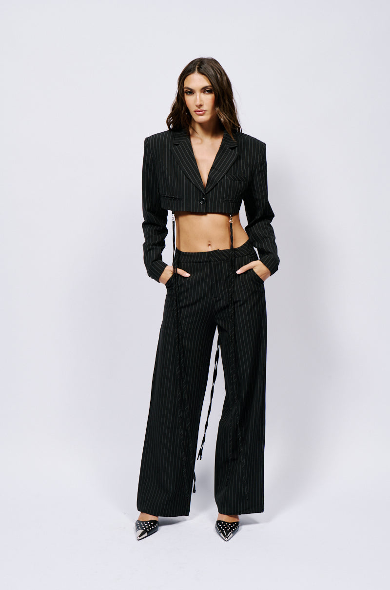 OVER THE TOP TROUSER IN BLACK