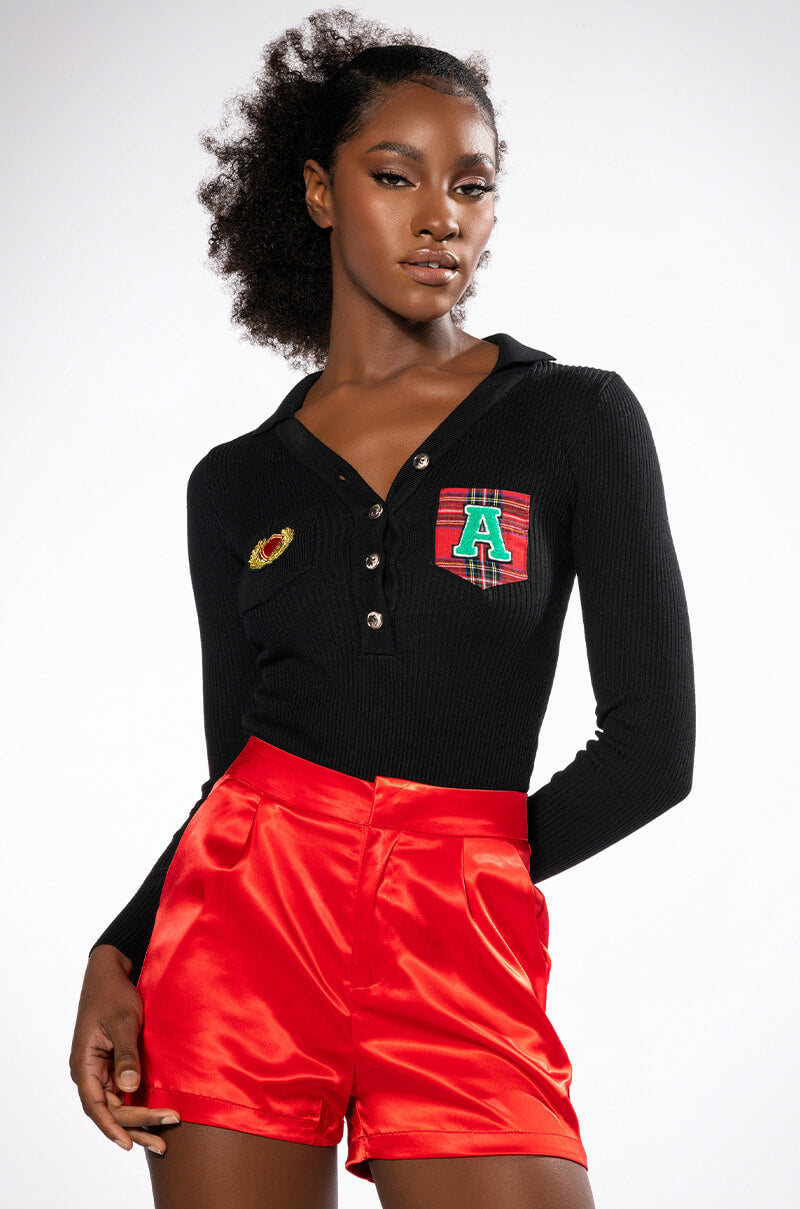 PASSIONE SATIN SHORTS