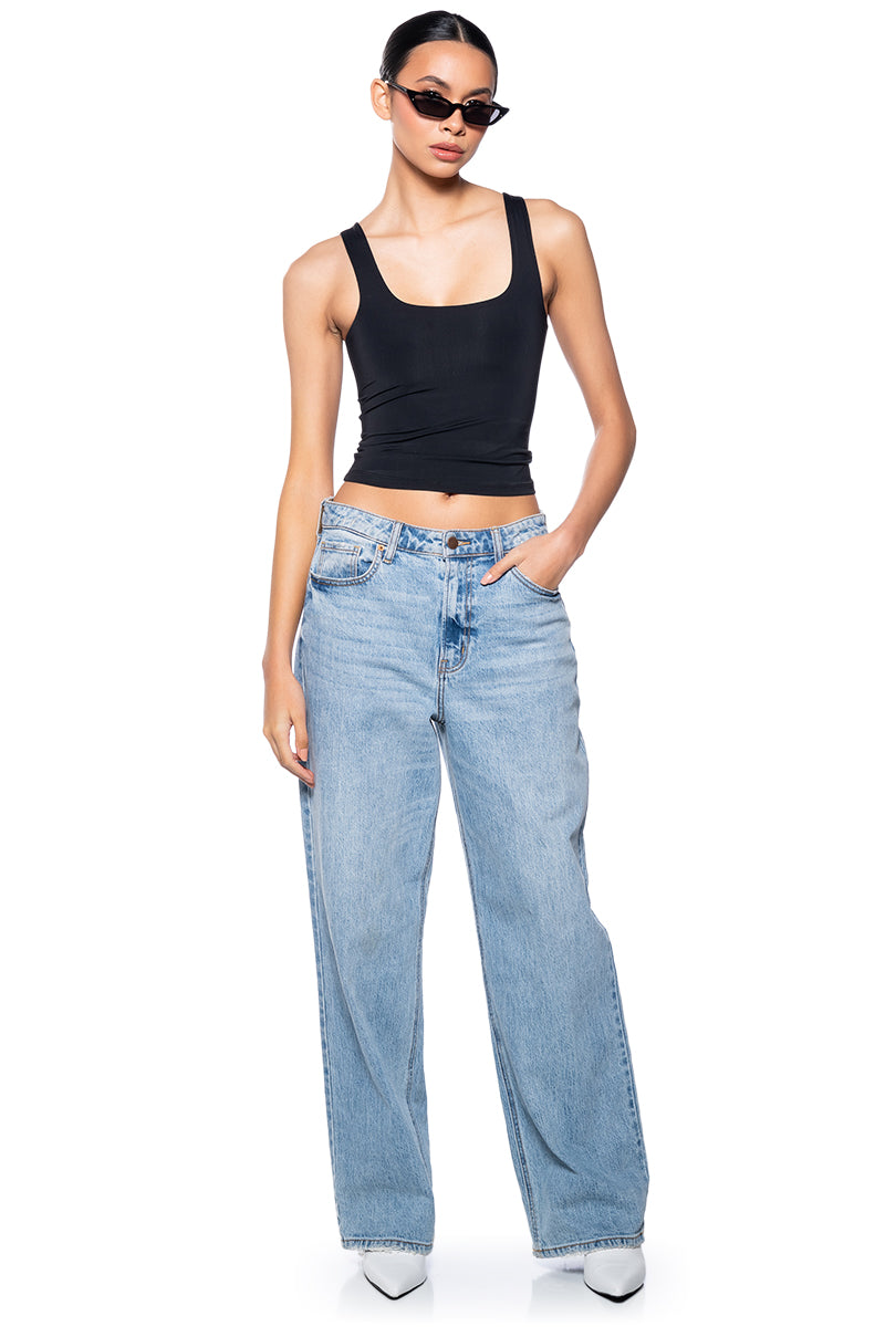 PAXTON DEMI SQUARE NECK TANK