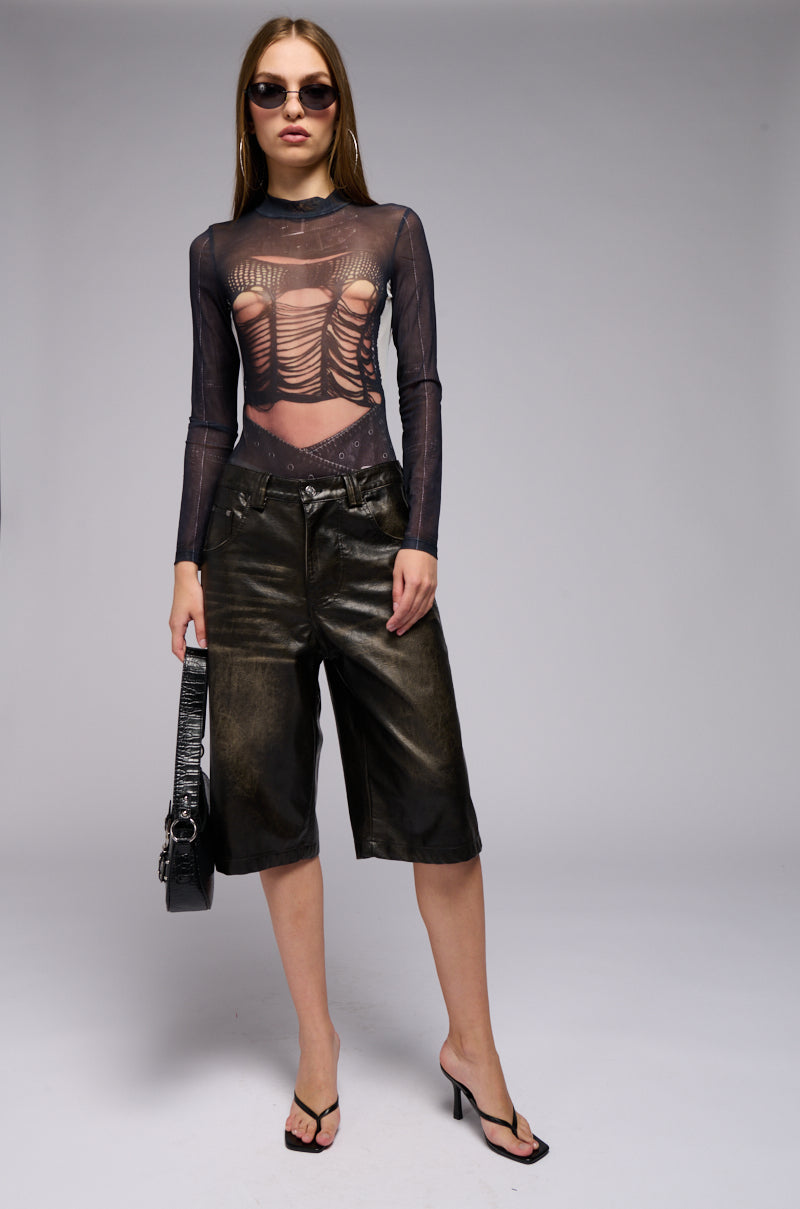 SEE YOU NEVER MESH TOP