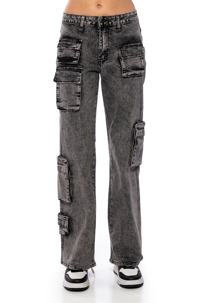 SELINA MULTIPOCKET CARGO JEAN