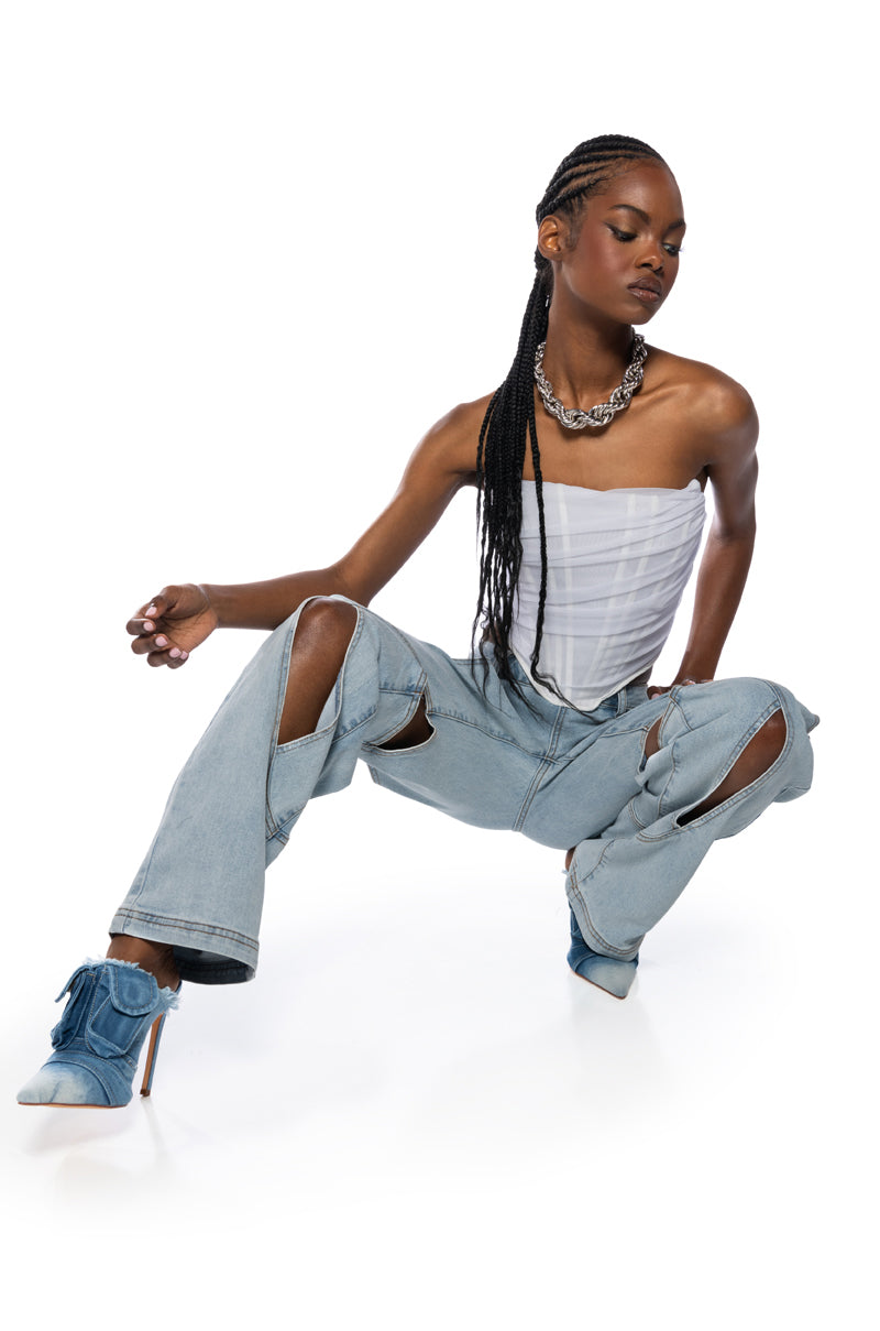 SIMPLE CHIC LONGLINE CORSET