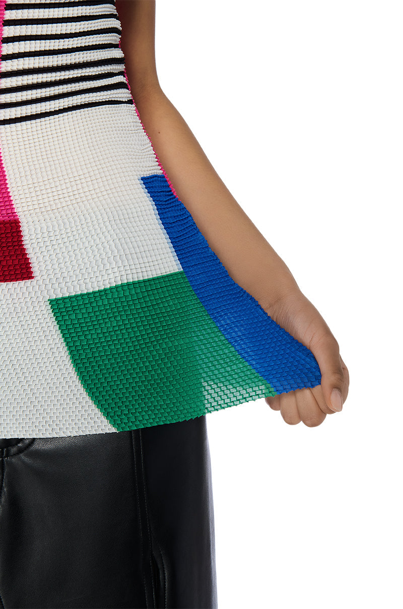 SO RETRO STRETCHY MINI DRESS