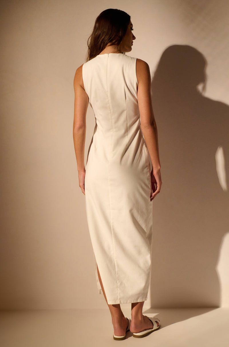 SOFIA LINEN MAXI DRESS
