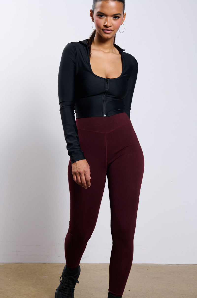 THE TIGHTER THE BETTER ZIP UP SWEATSHIRT