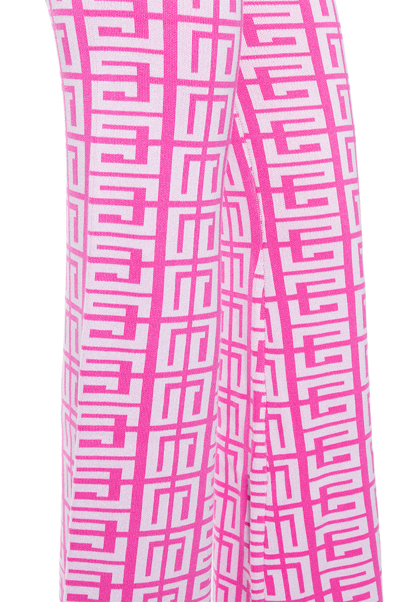 THERE SHE IS KNIT WIDE LEG HIGH WAIST PANT