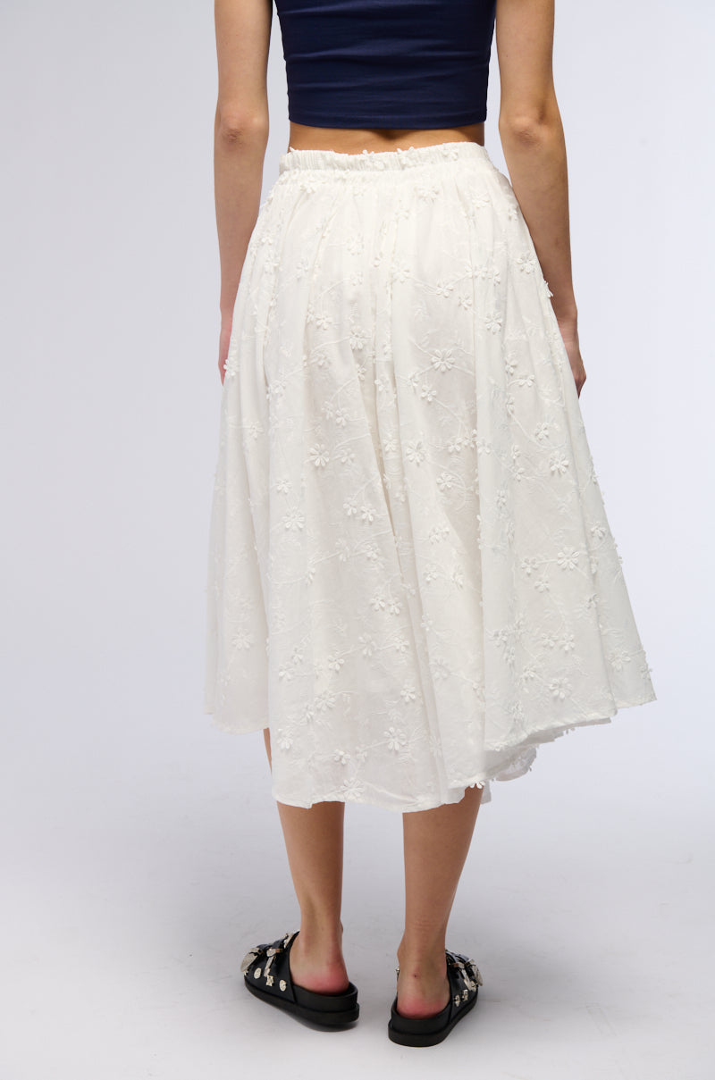 TOO EASY FLOWY MIDI SKIRT