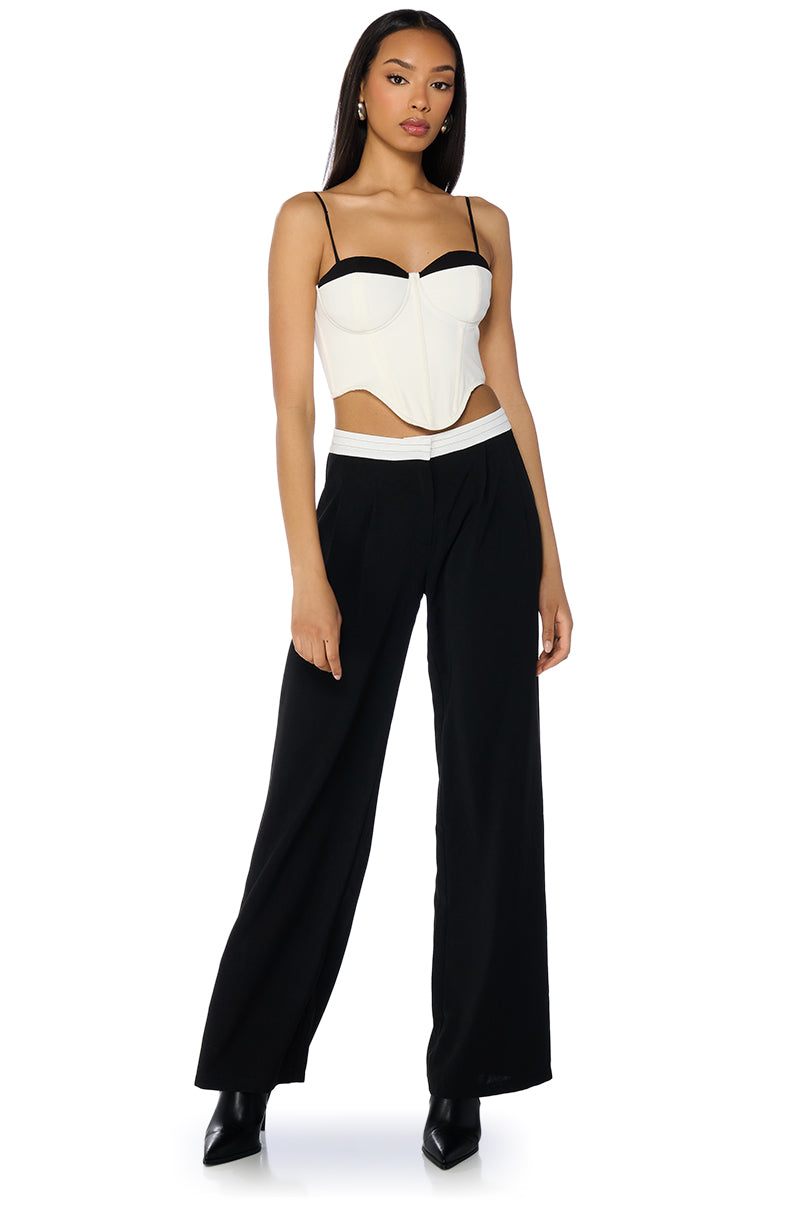 WISHFUL THINKING CORSET TOP